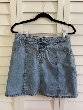 Japanese Denim Mini Skirt